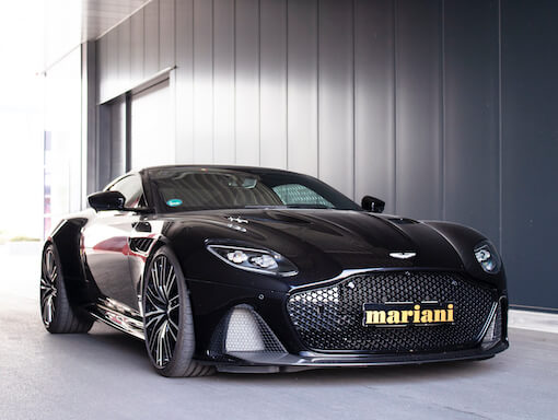 Sports suspensions and spacers for Aston Martin