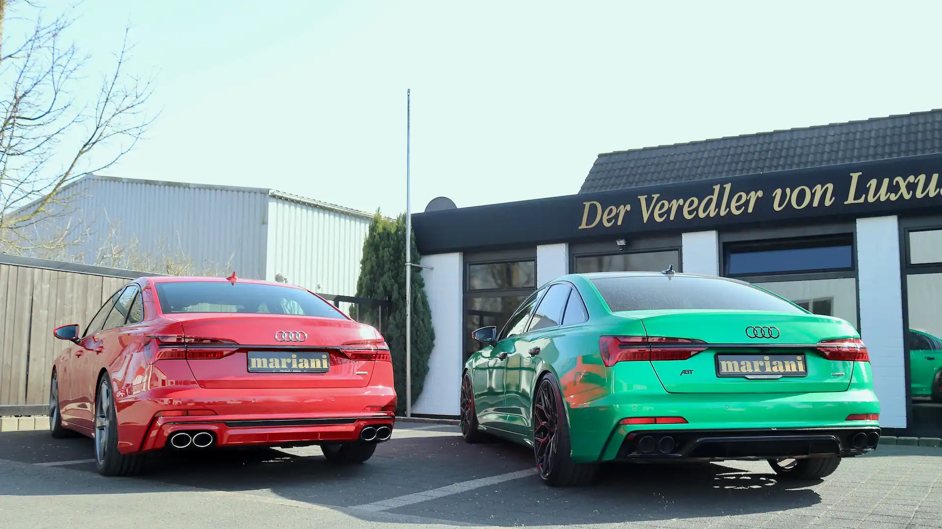 Audi A6 C8 - F2 Tuning Audi A6 Auspuff mit echten Endrohren