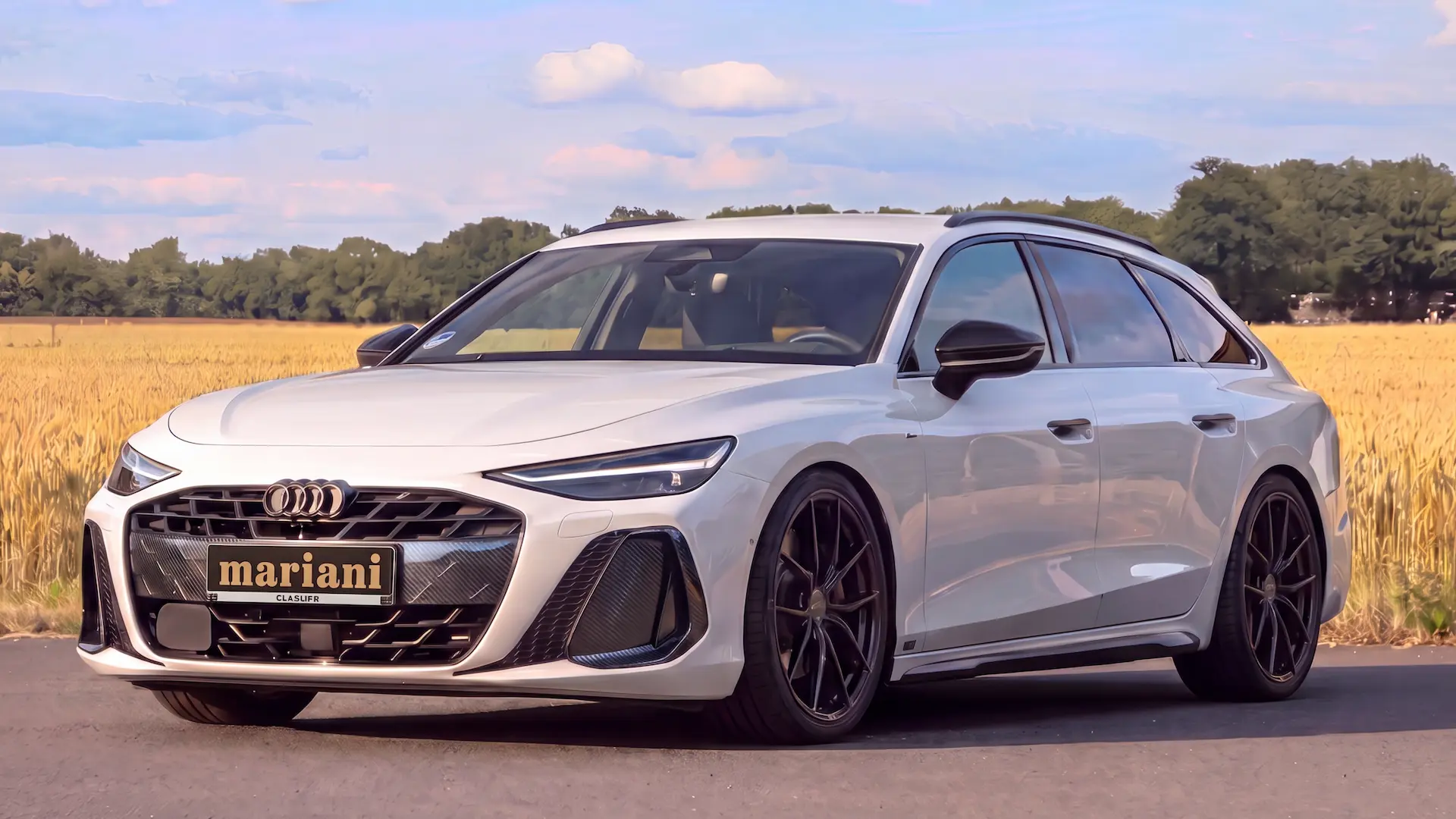 Audi A6 C9 Tuning mit Felgen, Fahrwerk, Klappenauspuff und Karbon Audi A6 C9 Tuning mit Felgen, Auspuff, Fahrwerk von mariani