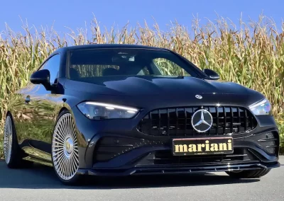 Mercedes CLE Tuning 21 Zoll Felgen und 63 AMG Klappenauspuff