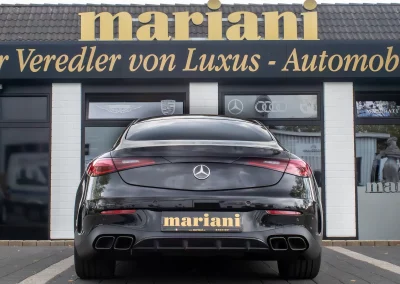 Mercedes CLE Klappenauspuff mit 63 AMG Endrohren