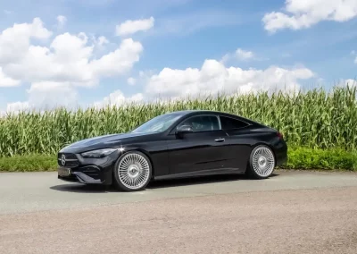 Mercedes CLE Tuning it 21 Zoll Felgen und liefergelegtem Fahrwerk
