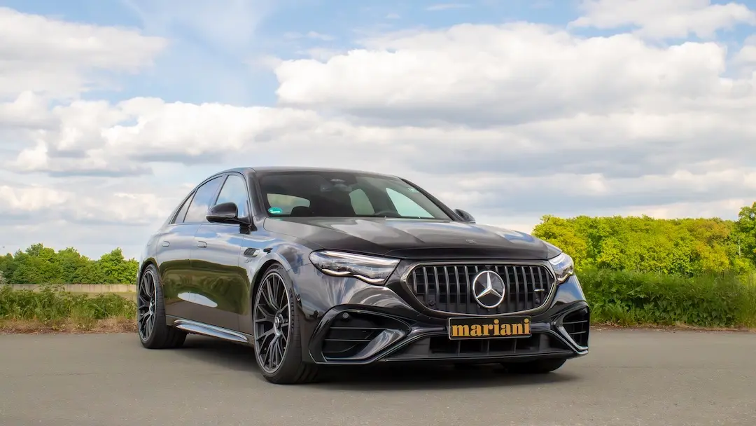 Mercedes E-Klasse Sportauspuff mit AMG Endrohren