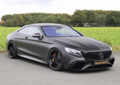 Mercedes S63 AMG Tuning Felgen, Klappenauspuff
